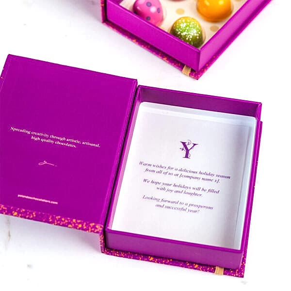 Purple Box with Wishes Note