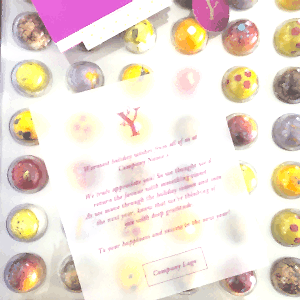 Custom message with wishes